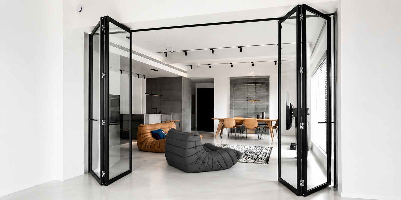 Doorway Solution architectural aluminium and glass installation