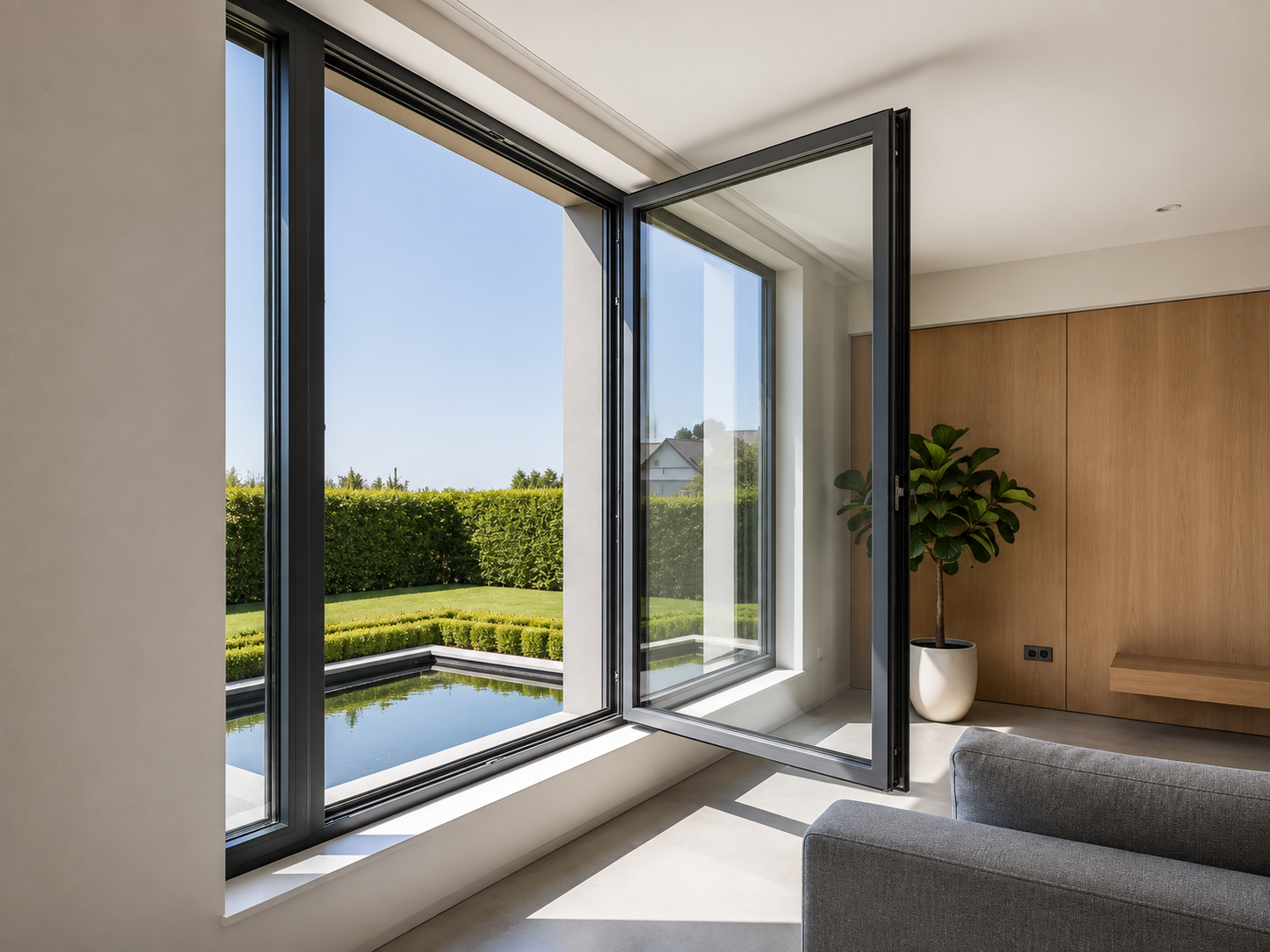 Ventarch casement window