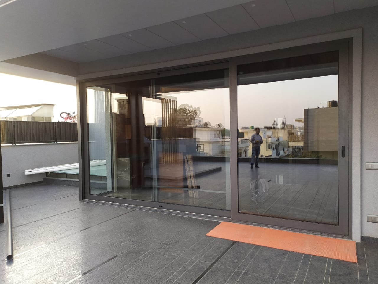 Premium aluminium window installation
