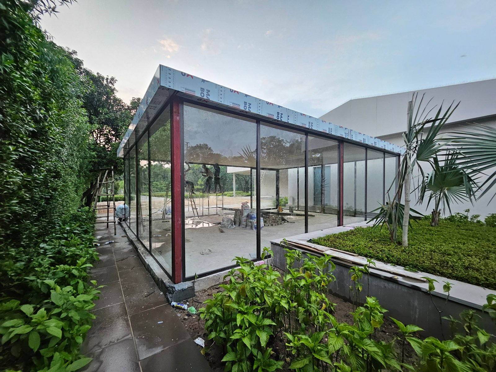 Architectural car parking solution