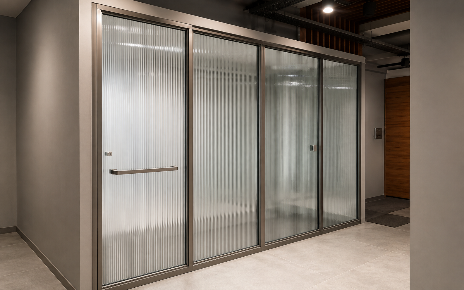 Doorway Solution Mesh and Glass